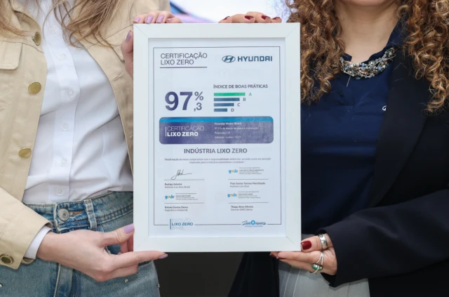 Hyundai Motor Brasil &eacute; certificada como Lixo Zero pelo quarto ano seguido<br />
&nbsp;
